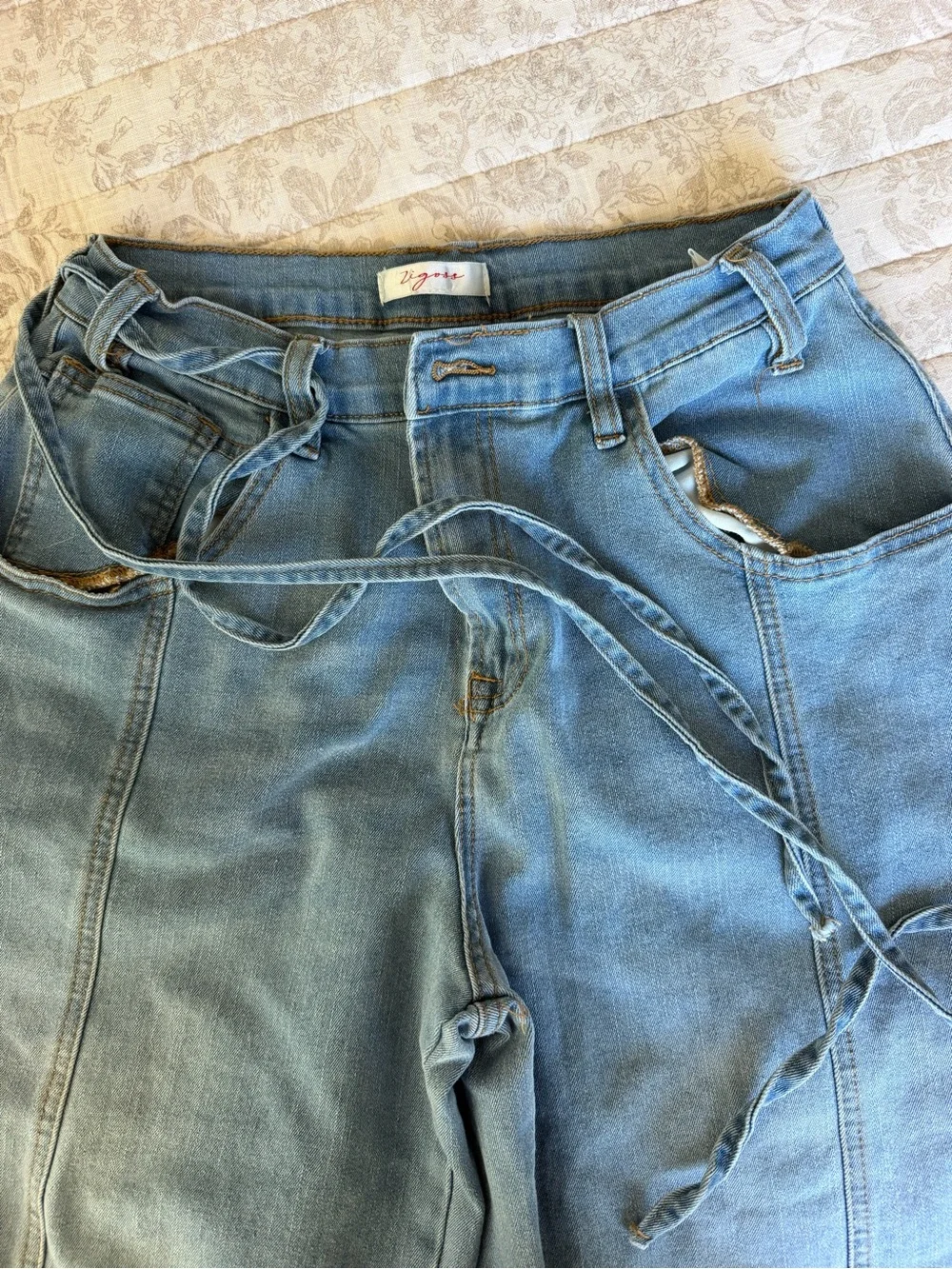 Barrel Pants !! Relaxed Fit Blue women’s Jeans